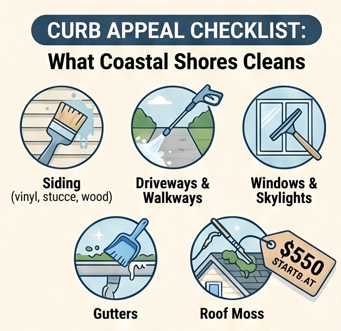 Curb Appeal Checklist by Coastal Shores